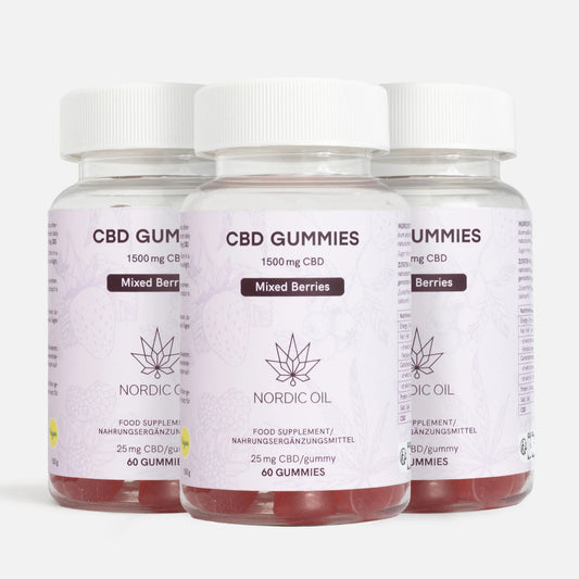 3voor2: CBD Gummies (1500mg) Bessen