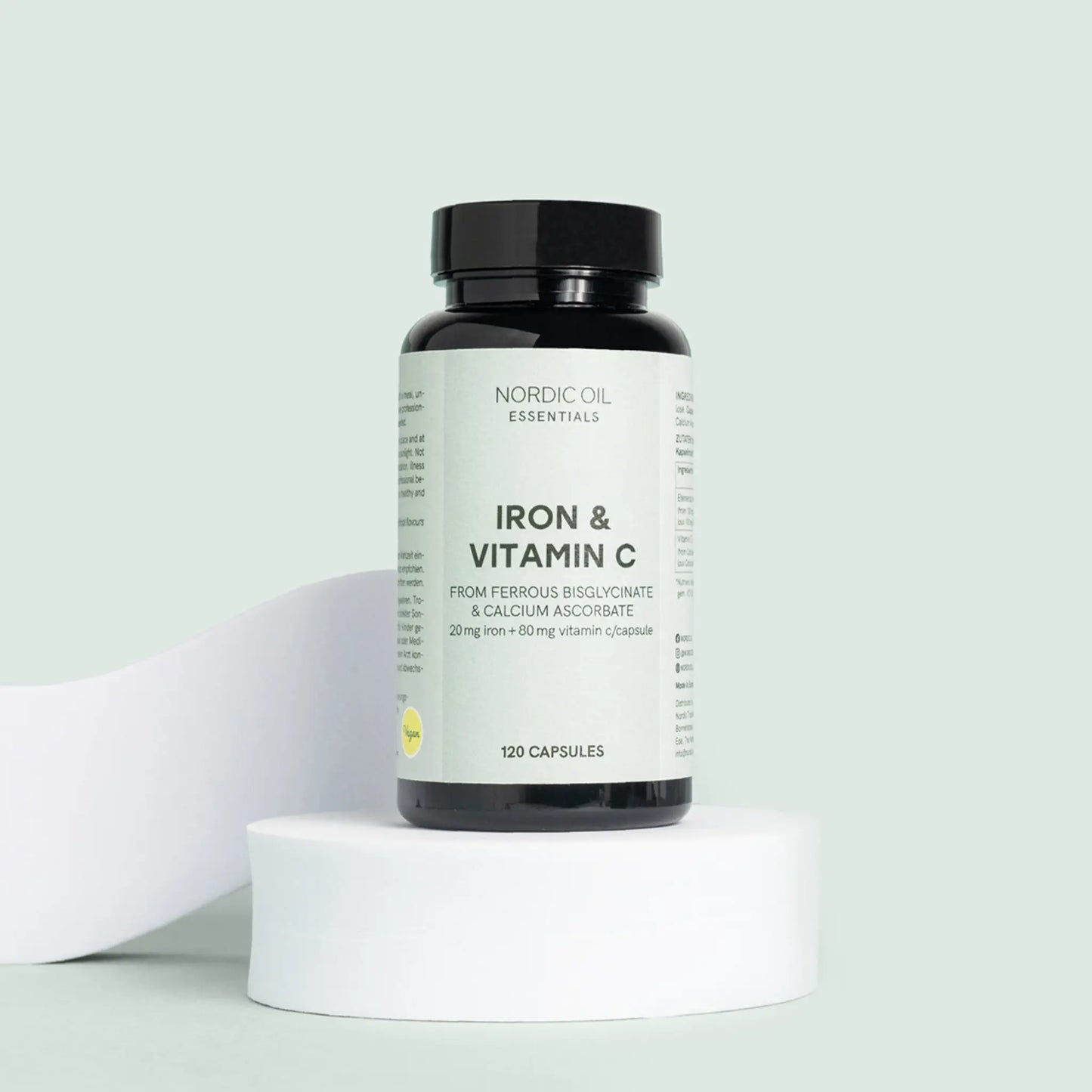 Ijzer- en Vitamine C Capsules