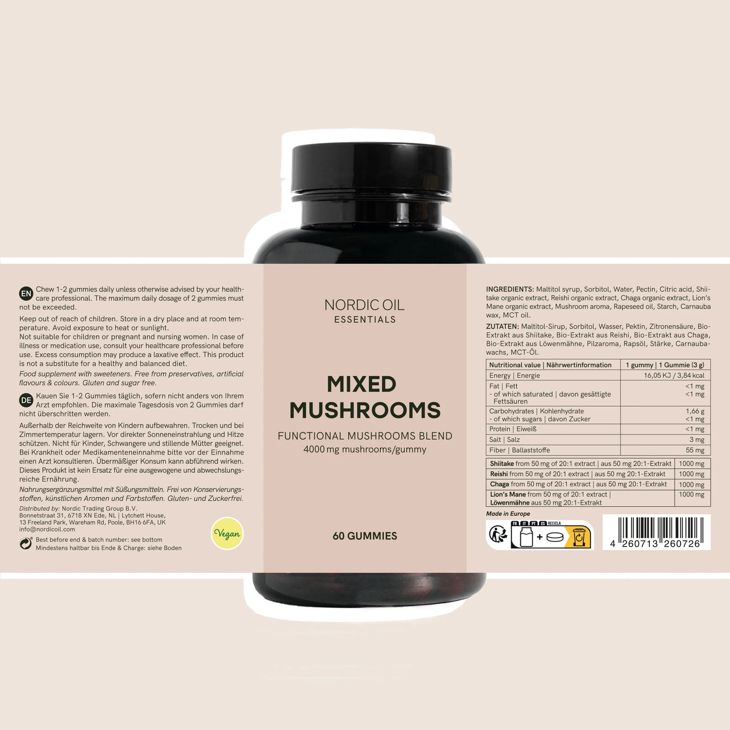 Gemengde paddenstoelen