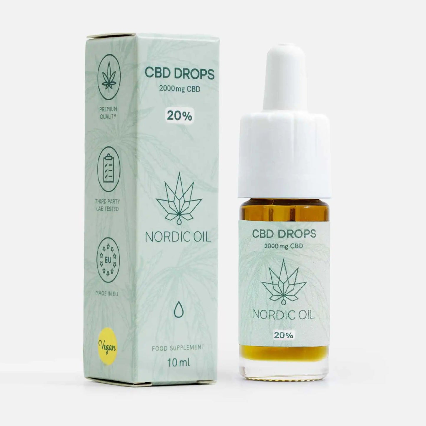 CBD Olie - Verpakking en Product