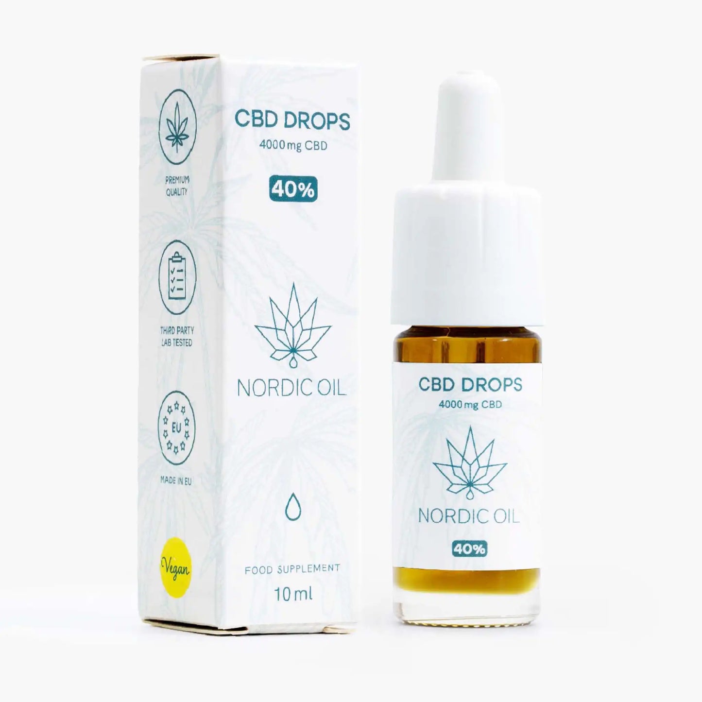 CBD Olie - Verpakking en Product