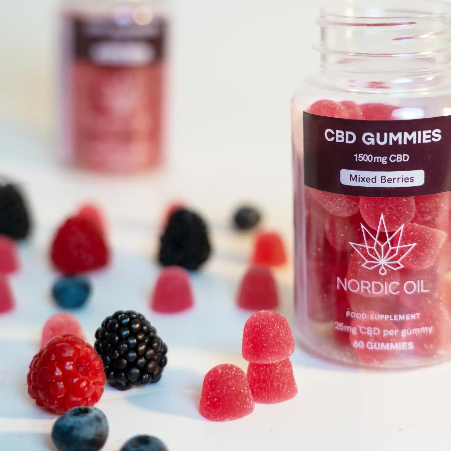 3voor2: CBD Gummies (1500mg) Bessen