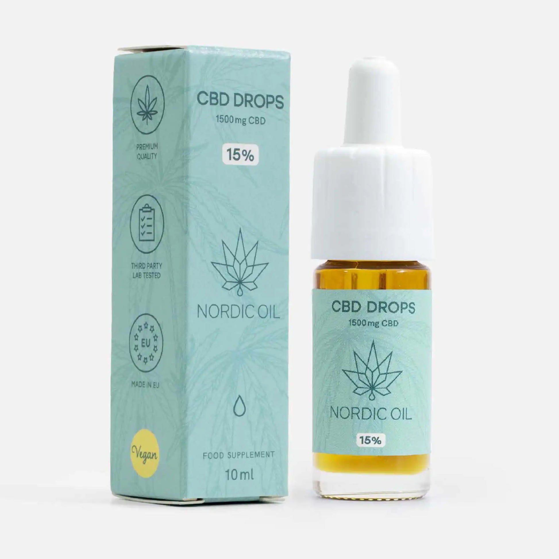 CBD Olie - Verpakking en Product