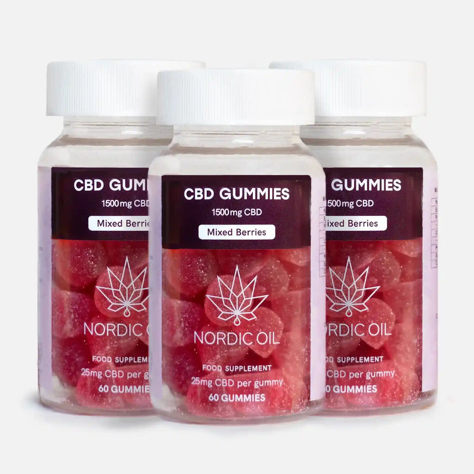 3voor2: CBD Gummies (1500mg) Bessen