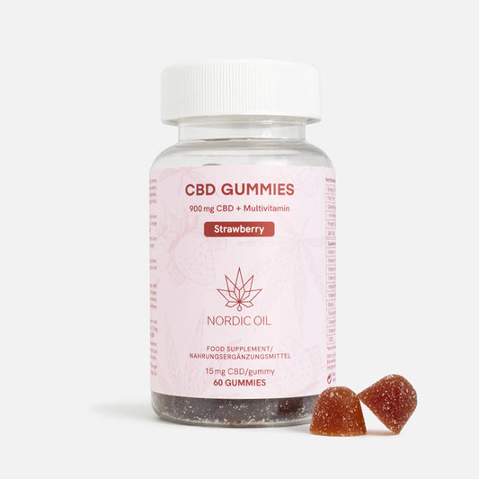 CBD Gummies (900mg) Aardbei