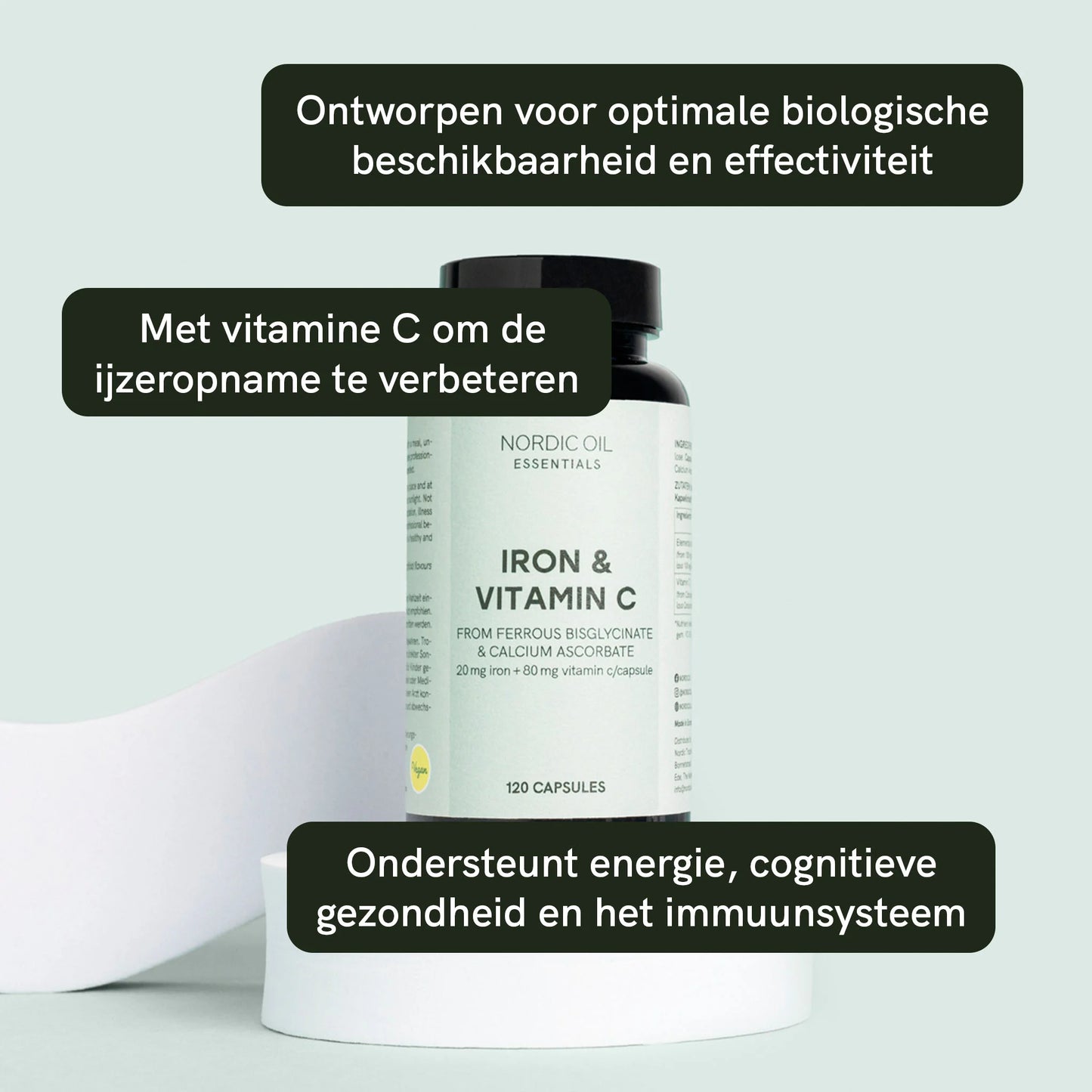 Ijzer- en Vitamine C Capsules