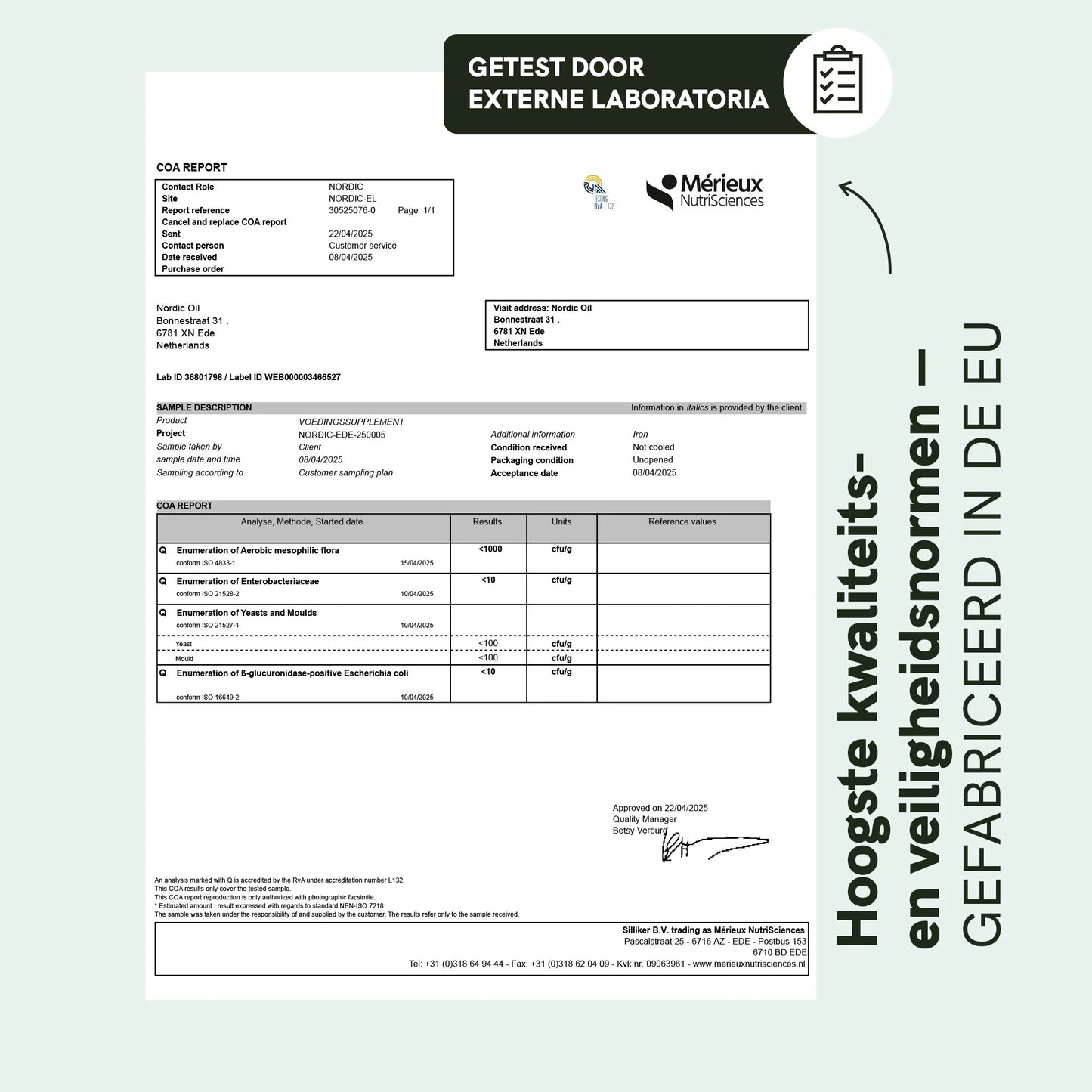 Ijzer- en Vitamine C Capsules