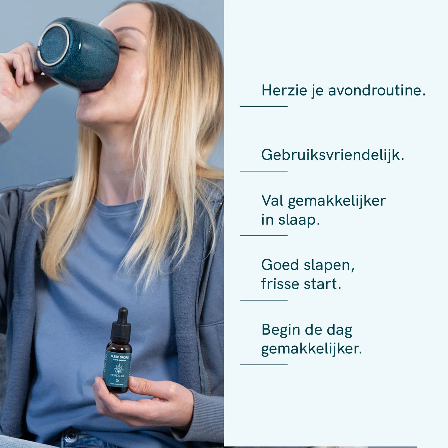 3voor2: CBD Slaapdruppels met Melatonine