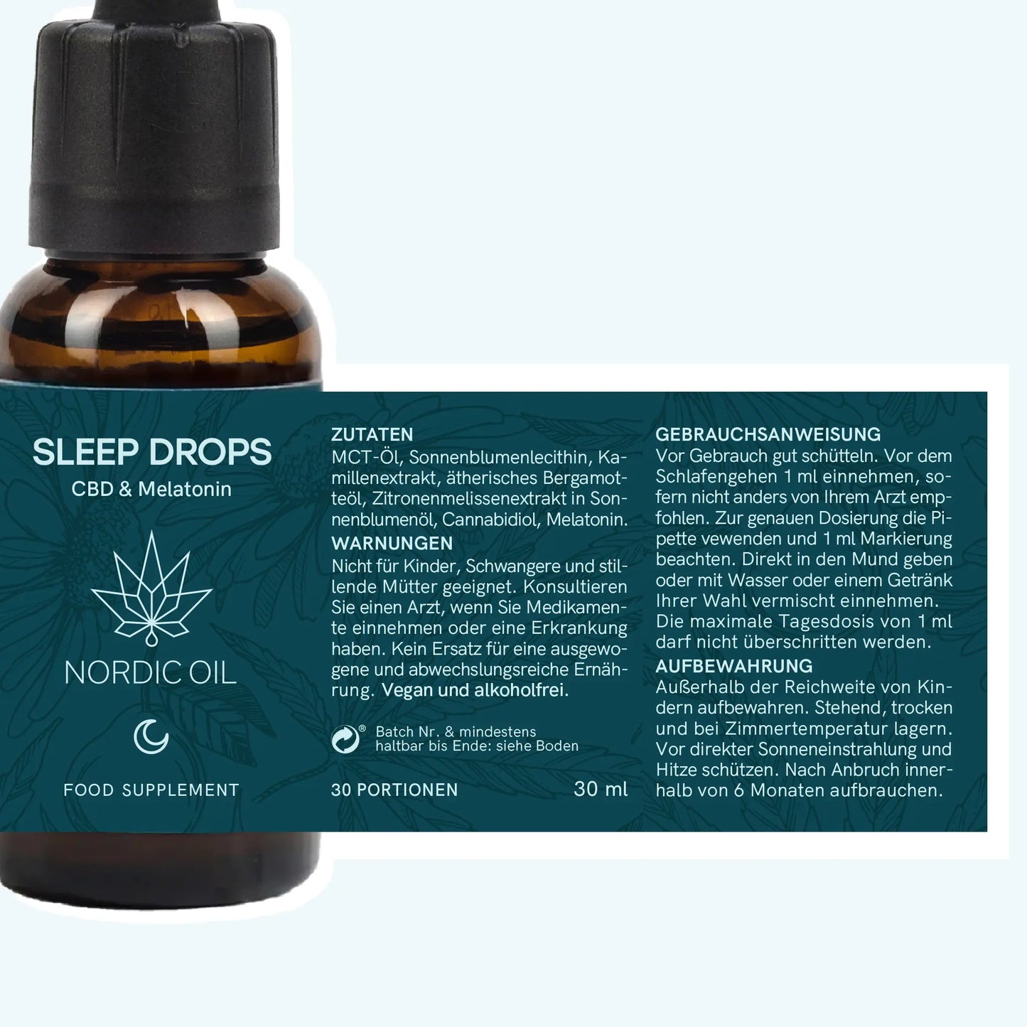3voor2: CBD Slaapdruppels met Melatonine