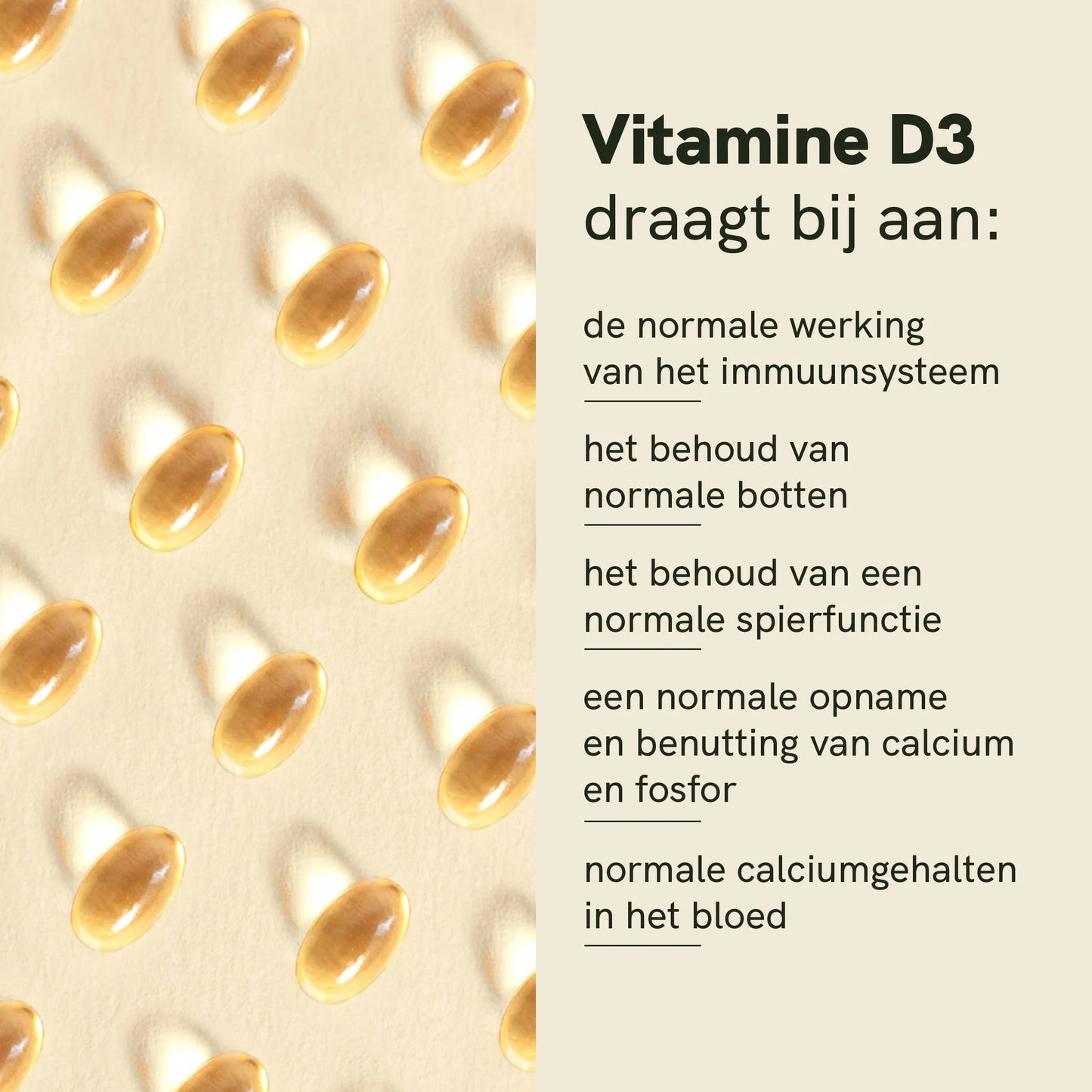 Vitamine D3 Capsules