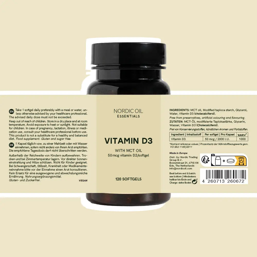 Vitamine D3 Capsules